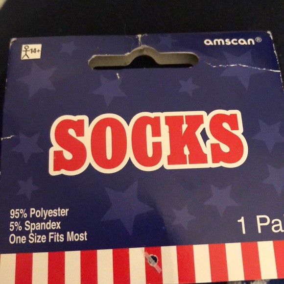 Socks red white and blue - Picture 2 of 3